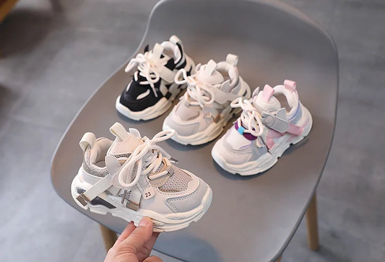Children Casual Shoes for Boys Girls Toddlers Little Kids Sports Running Sneakers for Kindergarten School Air Mesh Breathable