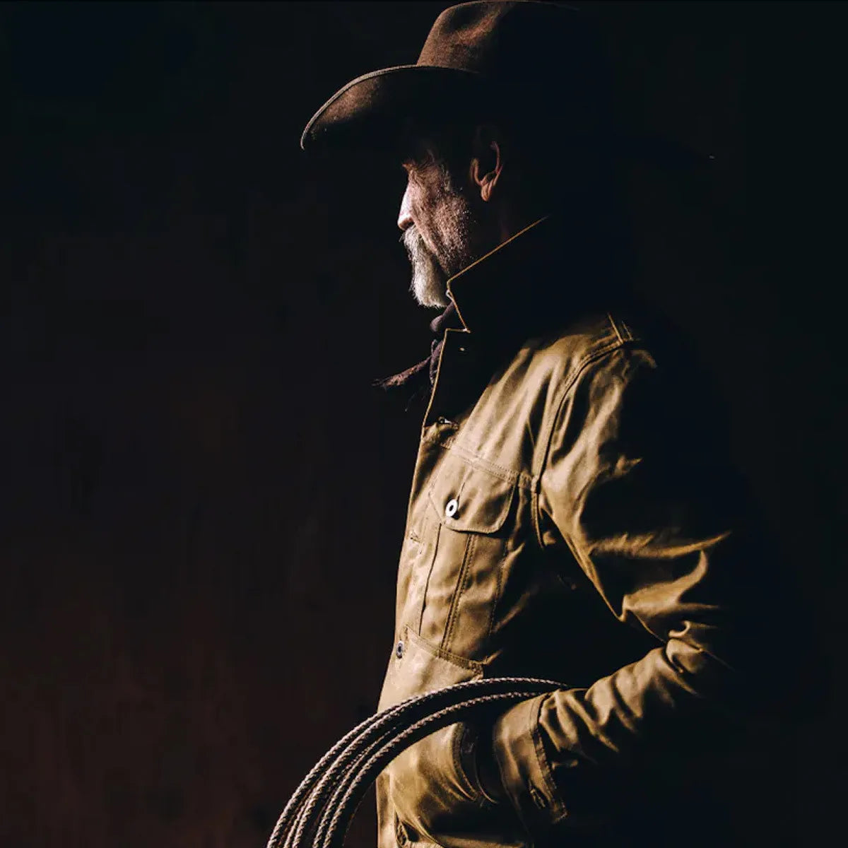 Waxed Canvas Cruiser Jacket Water Suede Rugged Resistant Rugged Style Men's Cruiser Tin Cloth Western Cowboy Work Outerwear