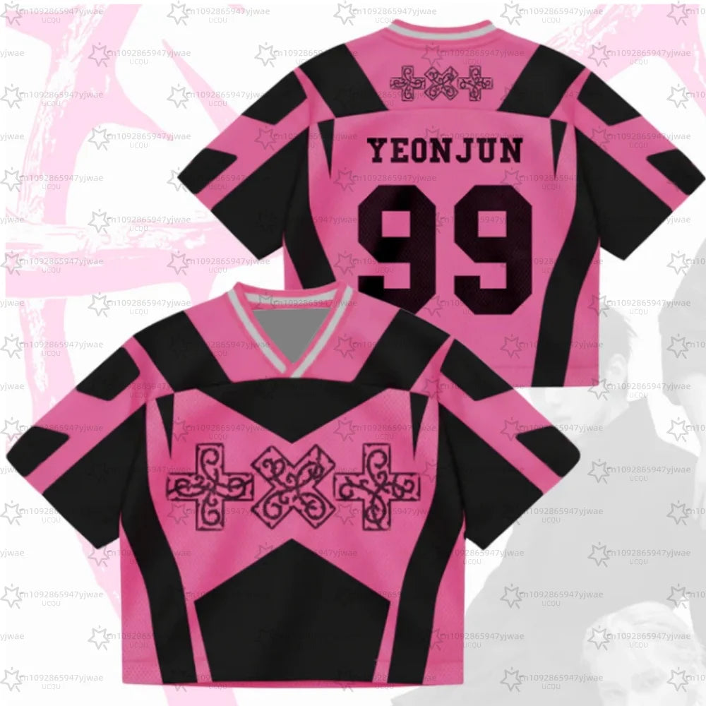 26 Summer Men's&Women's Album 7th Year TXT Jersey Gift For Lovers Tee Fan Gift Plus Size Fashion Street Top Casual T-shirt