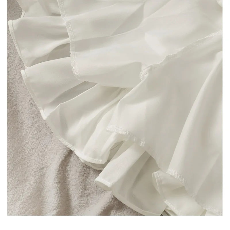 Women's High Waist Pleated Mini Skirt, Korean Fashion, Casual, Short, Black, White, A Line, Sexy, Alt Clothes, Female, Summer