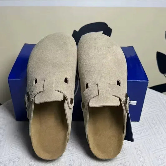 Leather Sandals for Men And Women Retro CasualComfortable Anti-Slip Beach Shoes for Spring And Autumn New Fashion womens shoes