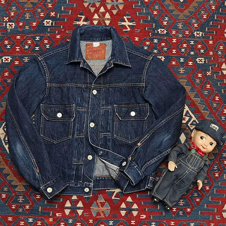 FREEWHEELERS 1951s Vintage Textured 507XX 14oz Indigo Denim Jacket