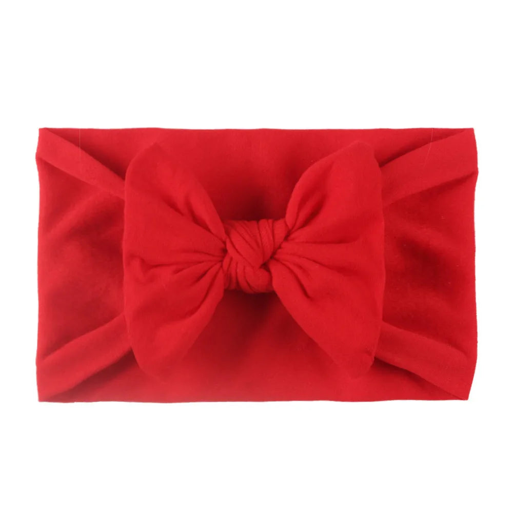 Baby Bow Headbands For Girls Soft ElasticChildren Hair Band Hair Tie Newborn Baby Hair Accessories Party Gifts Girls Headwraps