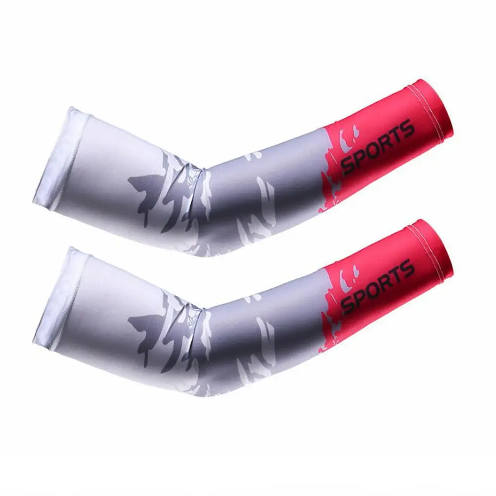 Sportswear Summer Cooling Basketball Sun Protection Outdoor Sport Arm Cover Arm Sleeves