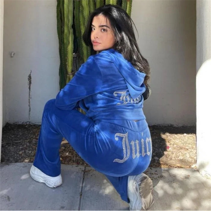 Fashionable Women's Casual Sportswear Set Hoodie Pants Tracksuit Comfortable Breathable Spring Seasonal Clothing