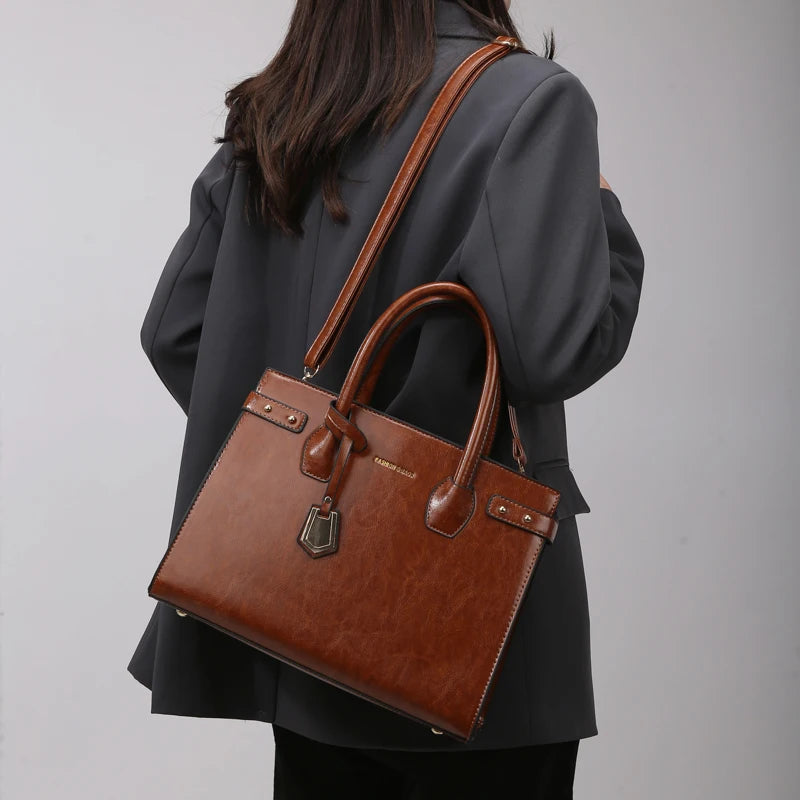 Luxury Handbags Women Bags Designer High Capacity Shoulder Bag High-quality Soft Leather Tote Handbags for Women 2025 Sac A Main