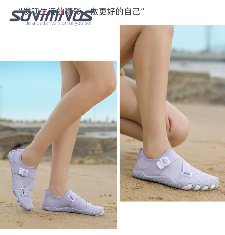 Barefoot Shoes Men Women Water Sports Outdoor Beach Couple Aqua Shoes Swimming Quick Dry Athletic Training Gym Running Footwear