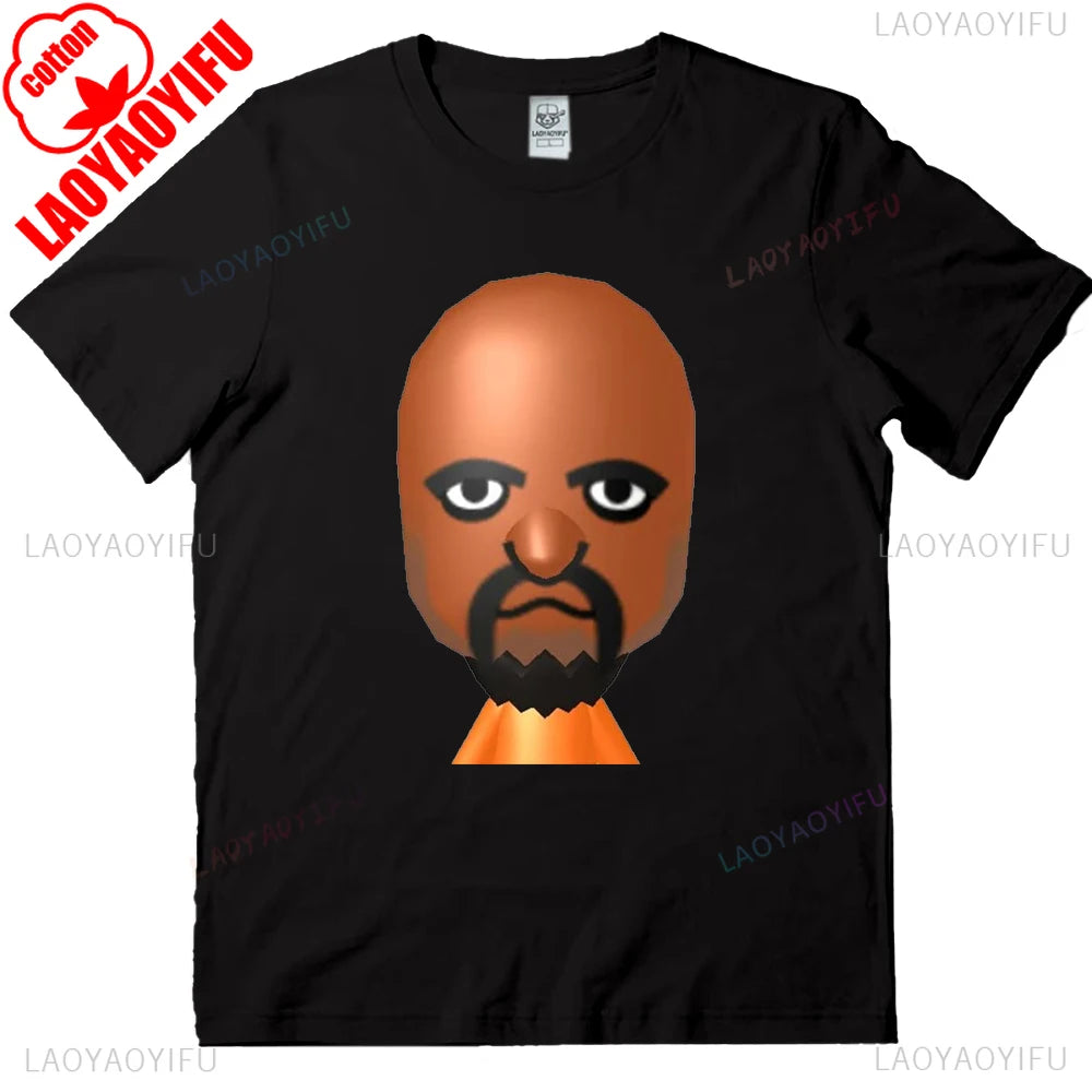 Mii Need A Blunt Retro Shirt Inappropriate Tees Dank Meme Shirt Funny Meme Clothes Round Neck Short-sleeve Simple Style