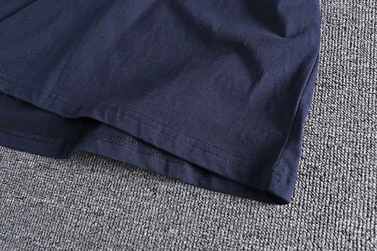 200gsm 100% Cotton Motorcycle Letter Printed t shirts for men Summer Loose Tees Tops 24SS Y2k Youth Male Vintage High Quality