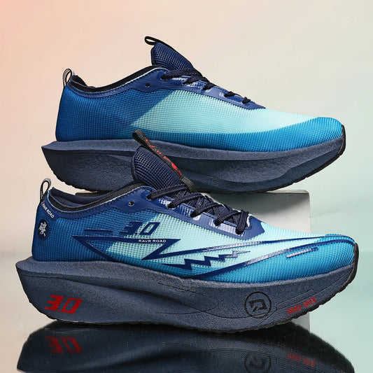 New Running Shoes Men Speciality Marathon Men's Sports Lightweight Carbon Board Women's Comfortable Athletic Nonskid Sneakers