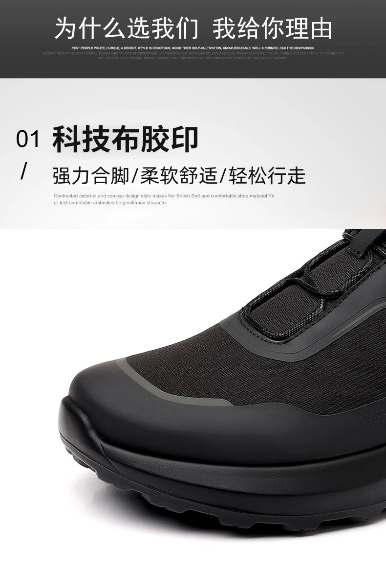 New Handmade Leather Casual Men Shoes Design Sneakers Man Breathable Leather Shoes Men Outdoor Sneakers