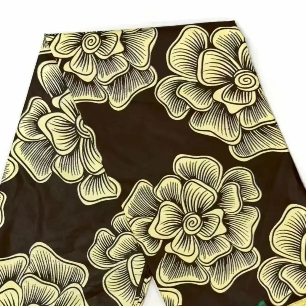 African wax fabric Good Quality Material Sewing Supplies Flower Fabric  DIY Clothing Accessories Men Women Clothes