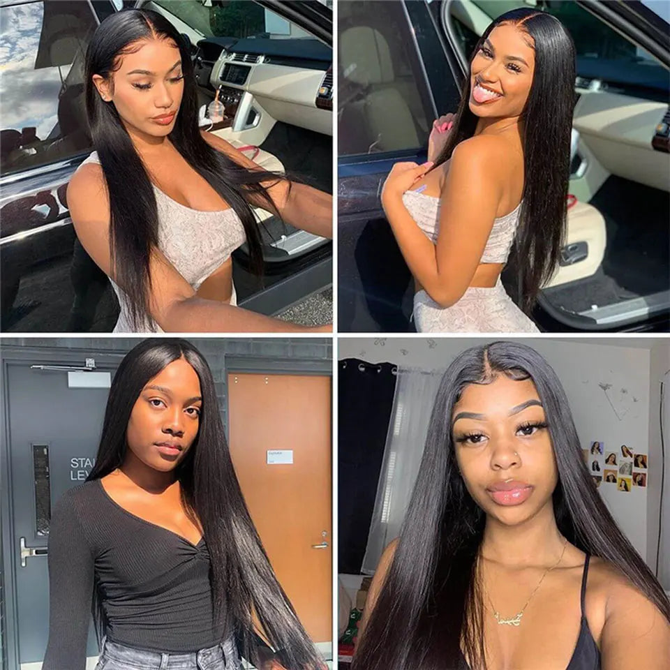 Straight Wigs Cheap U Part Wig Brazilian Human Hair Wigs For Women Virgin Hair Hot Sale Middle U Shape Wig 200 Density Wholesale