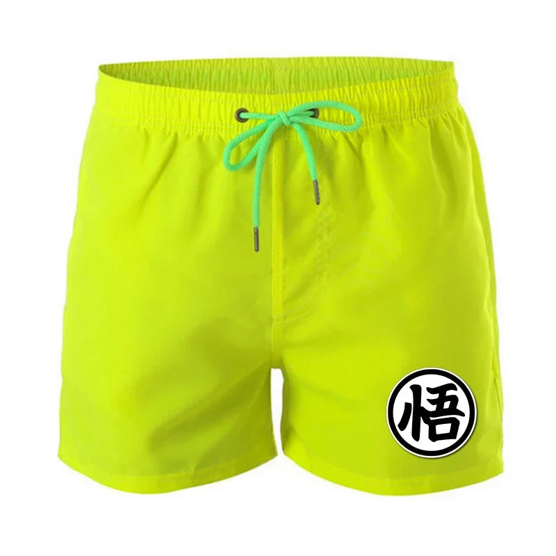 Men's Breathable Swimsuit Shorts, Sexy Swim Trunks, Low-rise Casual Board Shorts, Surf Volleyball Drawstring Boxers Summer S-4XL