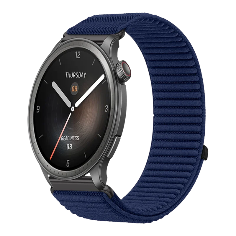 22mm Nylon Band for Amazfit Helio Breathable Lightweight Strap Suitable for Amazfit Balance 2/Bip 6/Cheetah Pro Smartwatch Band