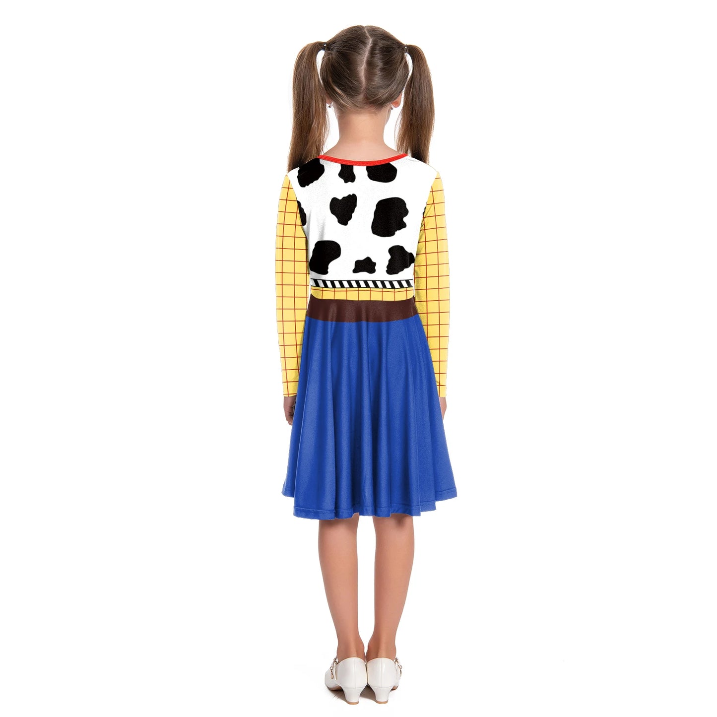 Woody Cosplay Costume Men Boys Jumpsuit Halloween Family Matching Outfits Carnival Party Cowboy Jessie Women Fancy Dress