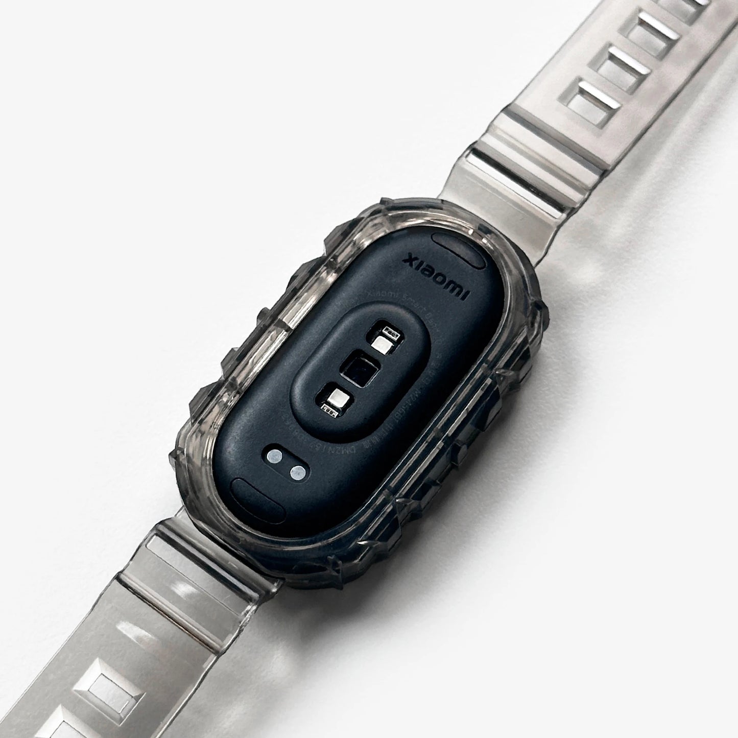 TPU transpatent strap for Mi Band 10/9/8 Clear Soft Sport Wristband Sweatproof Smartwatch Accessories for Xiaomi miband 10 bands