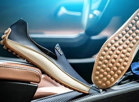 Moccasin Men's Leather Shoes Soft Casual Comfortable Male Shoe High Quality Fashion In Promotion Cheap Clearance Korean Style