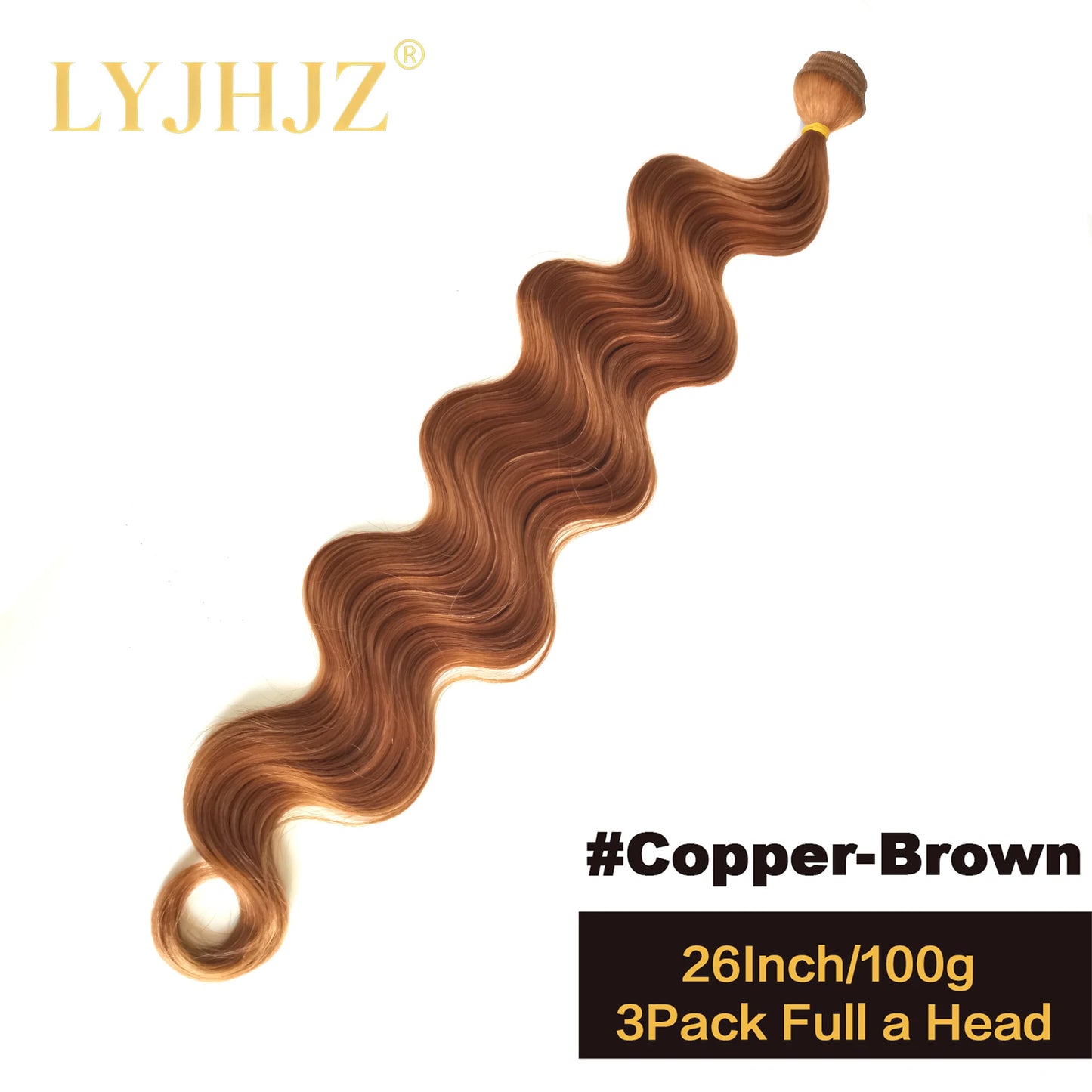 Colorful Body Wave Hair Bundles 613 Piano Blonde Natural Synthetic Hair Extensions Ombre Thick Ponytail Loose Deep Hair Weaving