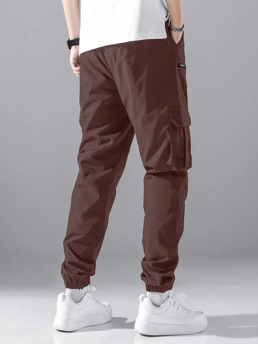 Men's Casual Workwear Pants Outdoor Long Trousers Loose Fashionable New Style Comfortable Breathable Fashion Casual Trousers