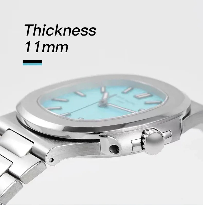 New Arrivals Fashion Men's Watches Luxury Automatic Watch For Men 42MM Stainless Steel Waterproof Rose Gold Sapphire5711 Watch