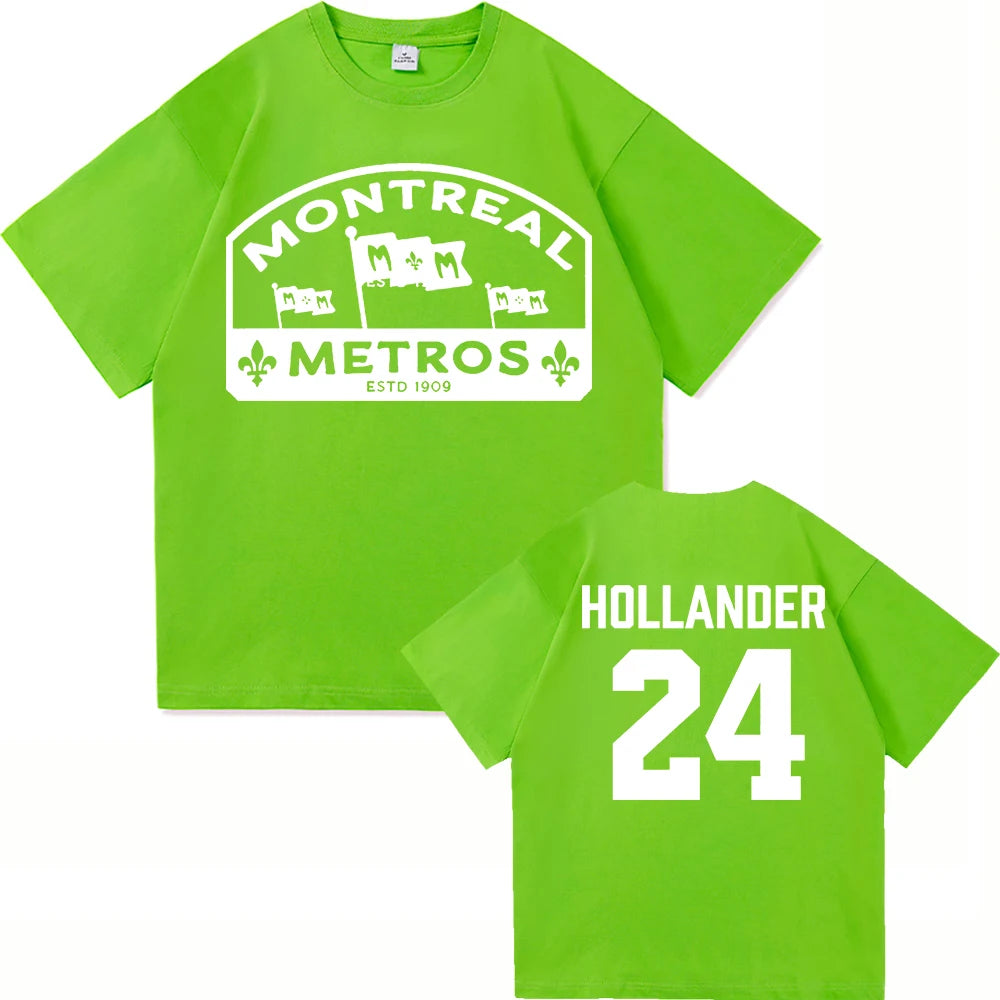 24 Hollander Montreal Voyageurs ClubT Shirt Fashion Men/Women TV Heated Rivalry Ilya Rozanov 81 T-Shirt High Quality Tees Shirts