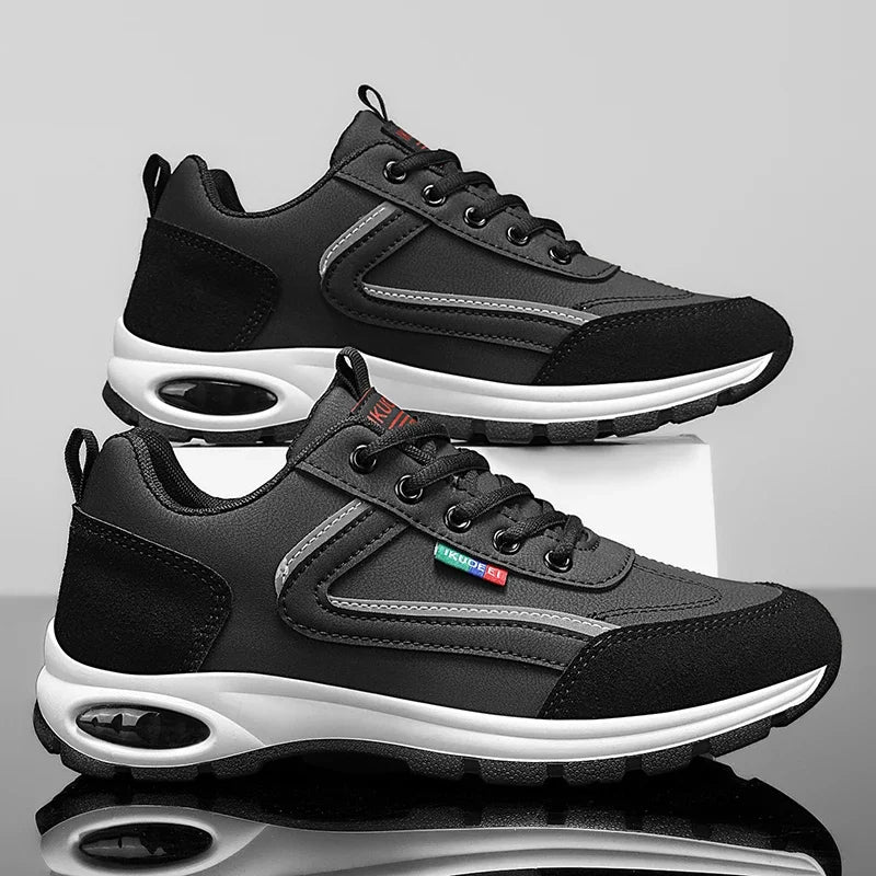New 2025 Men's Running Shoes Breathable Outdoor Sports Shoes Men's Lightweight Hiking Comfortable and Durable Tennis Shoes