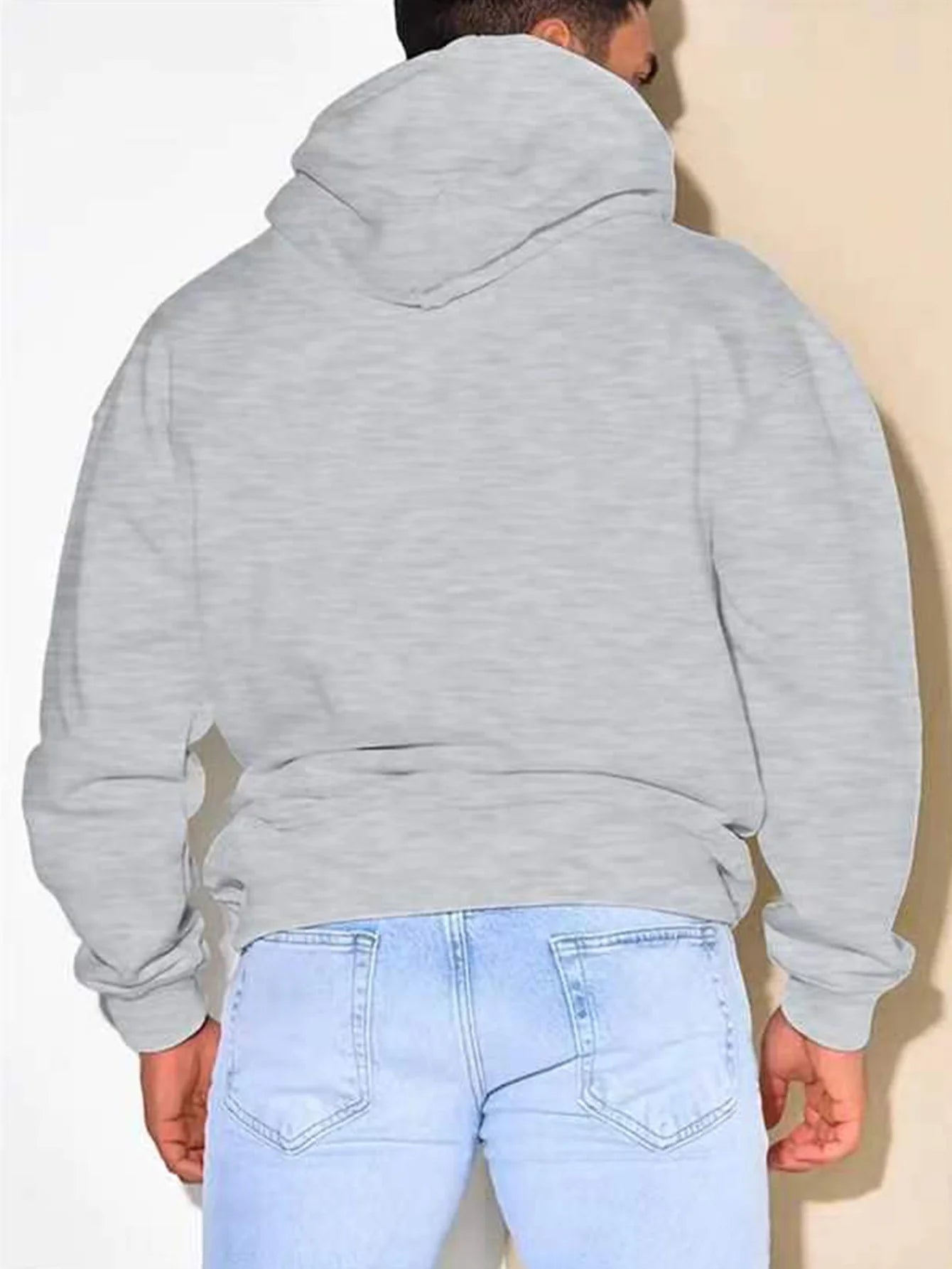 Men'S Hooded Sweatshirt with Number 13 Print - Casual, Comfortable Pullover for Fall and Winter, Long Sleeve Casual Style Top