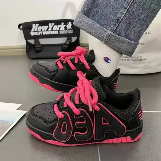 Sneakers Lace Up Athletic Shoes for Women Sports Light H Comfortable and Elegant Woman Footwear Original Deals Designer Luxury A