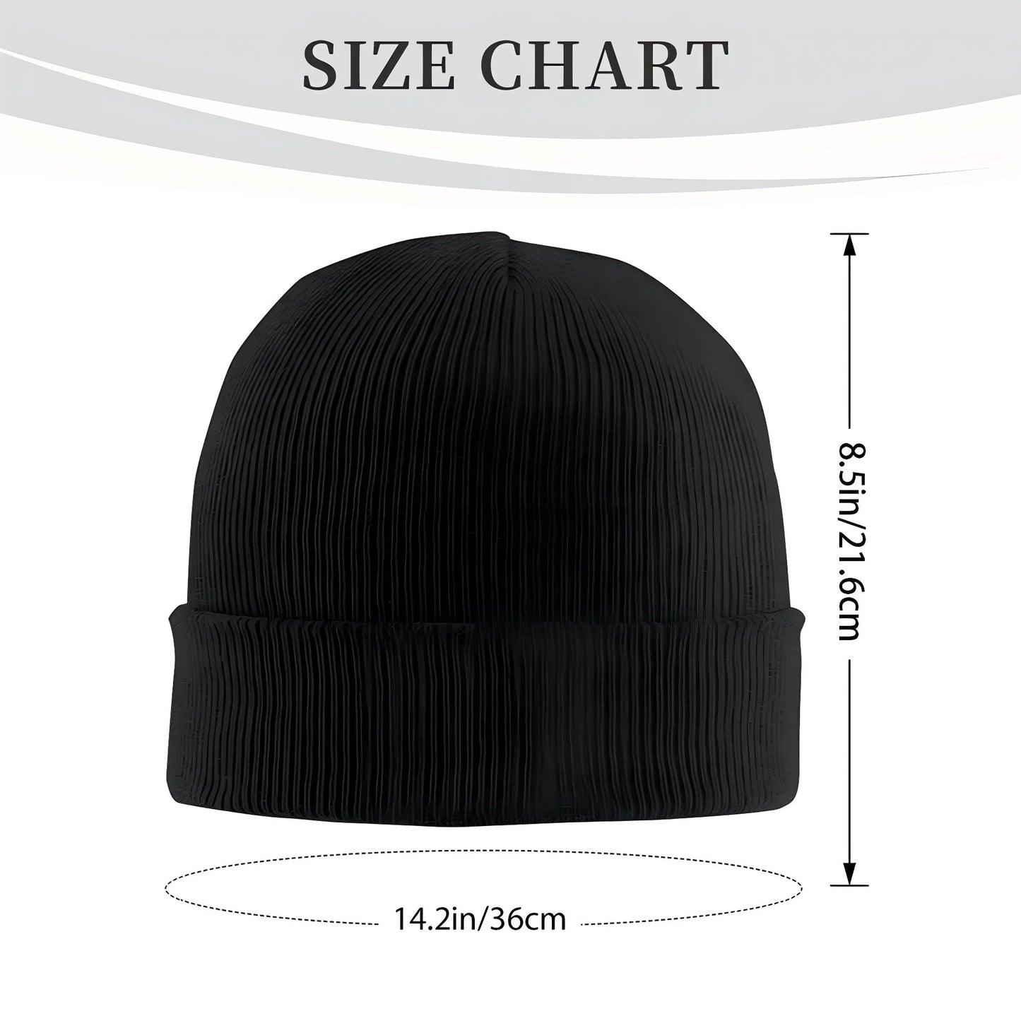 DC Shoe Co Warm Knitted Cap Fashion Bonnet Hat Autumn Winter Outdoor Beanies Hats for Unisex Adult BAZAARHUBO