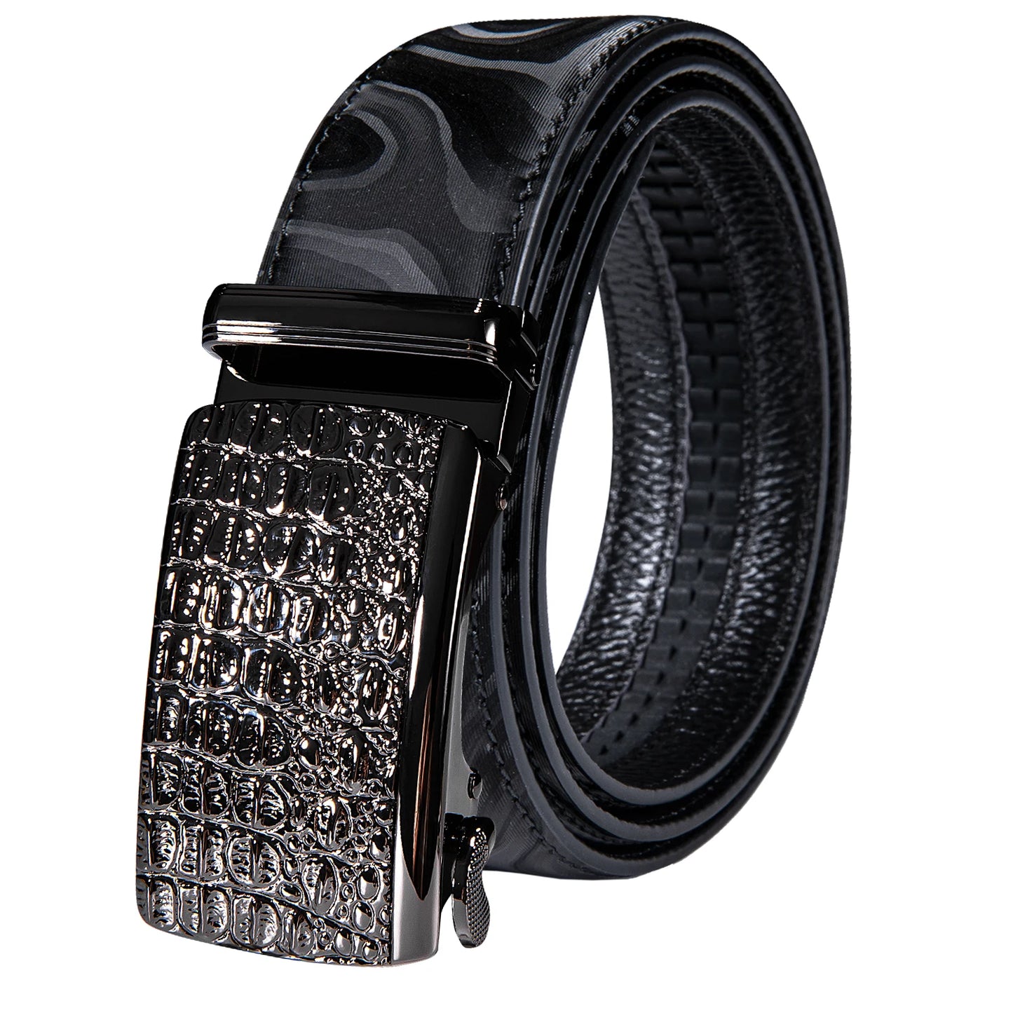 High Quality Mens Belts Black Brown Blue White Green Leather Straps Casual Gold Automatic Buckles Waistband Belt for Men Wedding BAZAARHUBO