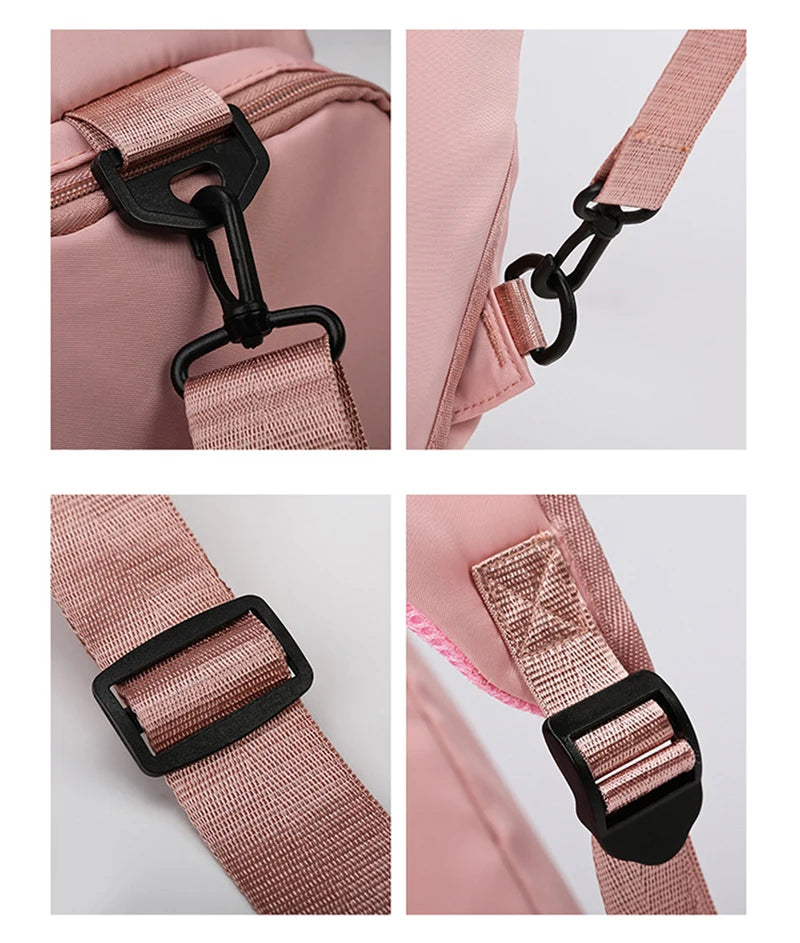 Women's Handbag T80 Gym Sports Backpack for Man Hand Bag Fitness Travel Tote Shoe Shoulder Duffle Crossbody Portable Boston Bag