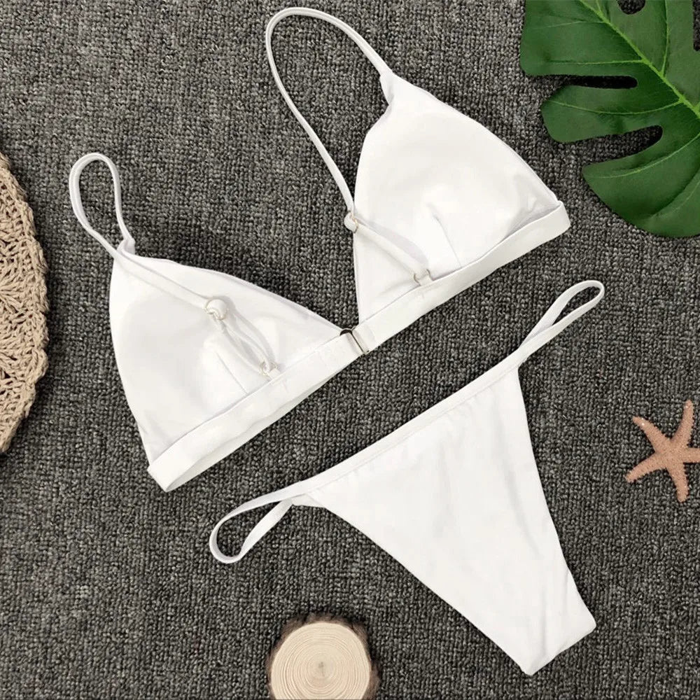 Bikinis Sexy Women's Trendy Swimwear Swimsuit Bathing Suits Thin Lightweight Swimwear Female Bathing Suit Beachwear Bikini Set