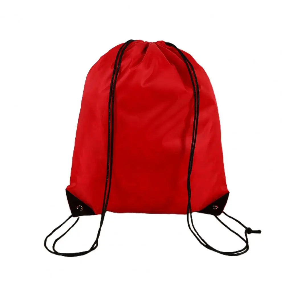Sports Bag Folding Multifunctional Double-shoulder Braided Drawstring Backpack Bag