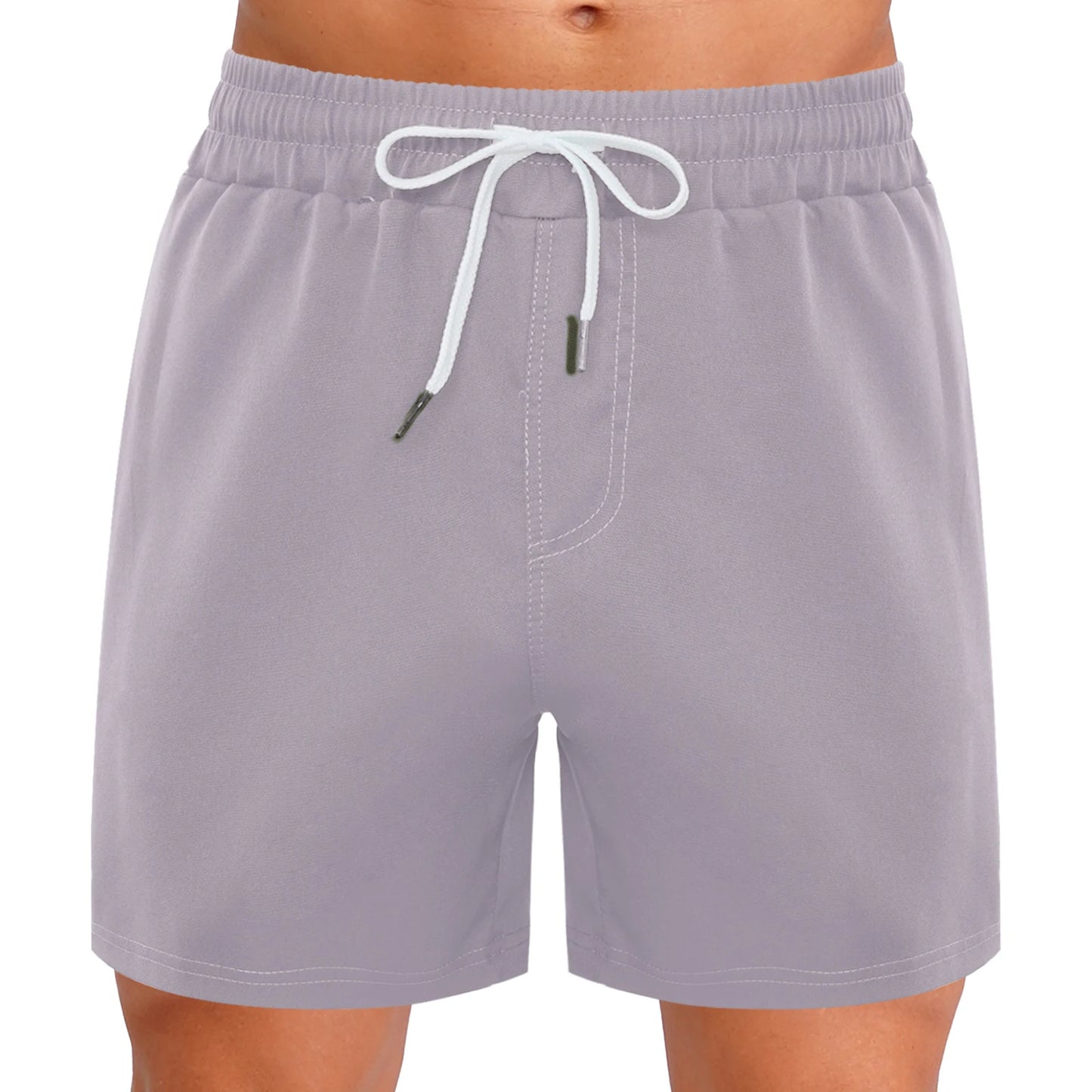 Mens Athletic Sports Shorts with Pocket Sides Invisible Zipper Quick-Drying Beach Shorts Workout Basketball Cycling Gym Fitness