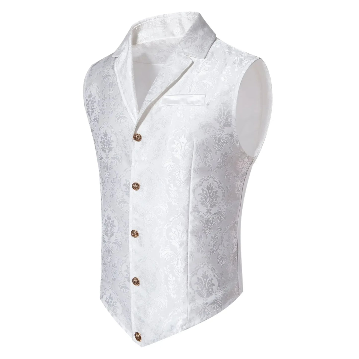 New Men Luxury Jacquard Suit Vest Thin Tops Red / Green  / Blue / Pink Fashion Male Wedding Prom Party Dress Waistcoat