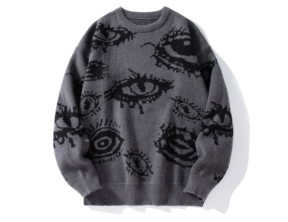 Autumn Winter Men's O-Neck Sweater Casual Men Warm Cashmere Knitted Pullover Men Classic Loose Knitwear Sweaters Clothing