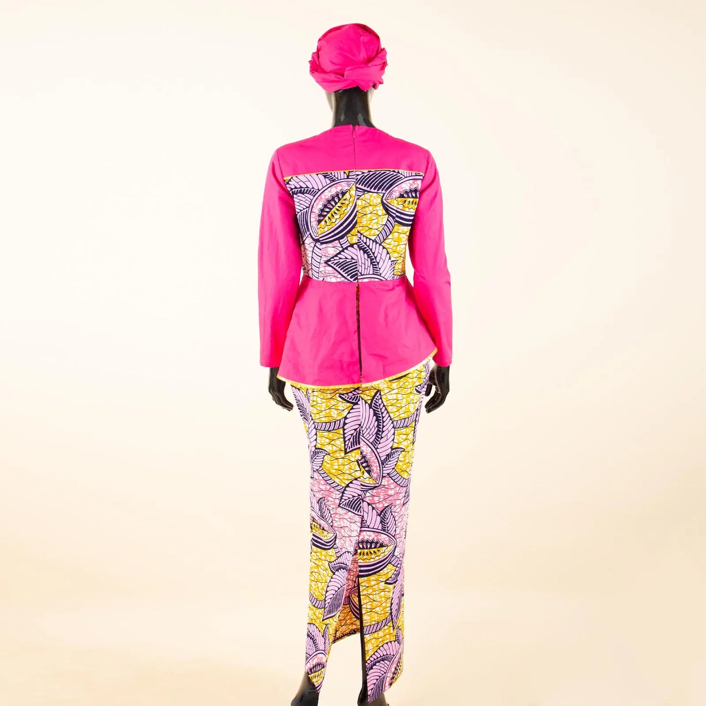 African Dresses for Women Elegant Patchwork Women Gown with Headscarf  Wedding Party African Style Ankara Print 2525050