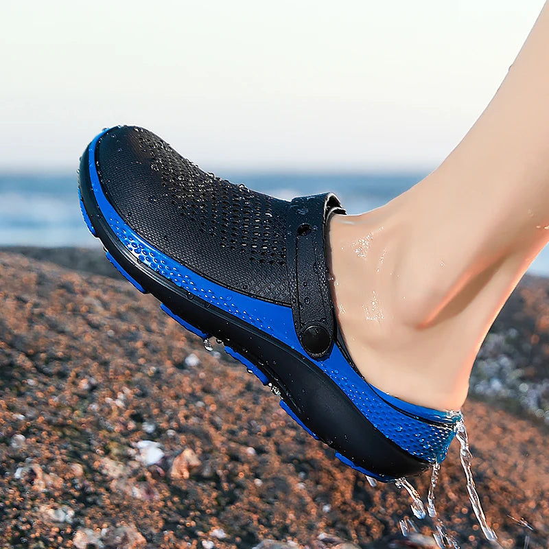 Men's Summer Outdoor Non-Slip Wear-Resistant Sandals for Outdoor Sports and Beach Large Size Sandals