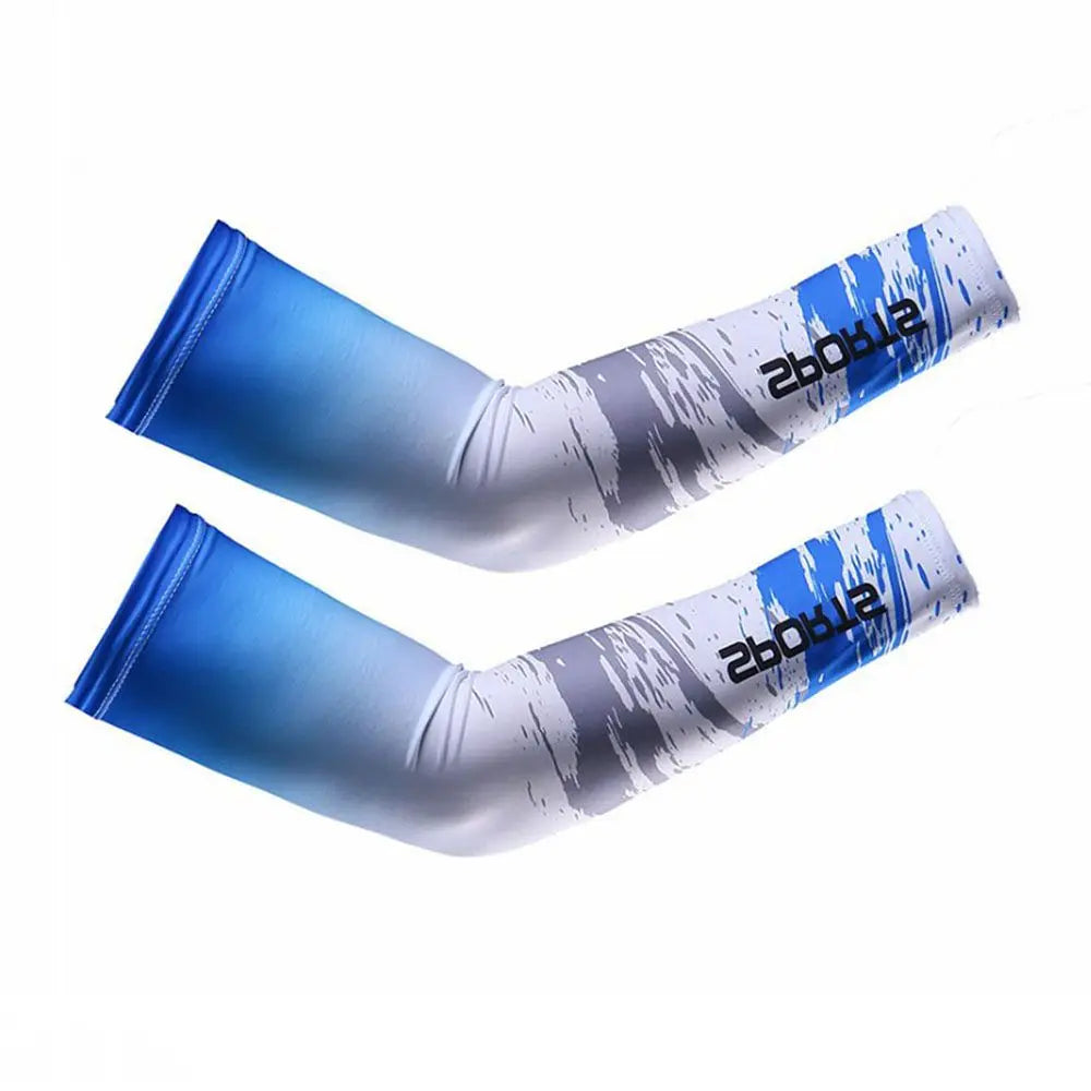 Sportswear Summer Cooling Basketball Sun Protection Outdoor Sport Arm Cover Arm Sleeves
