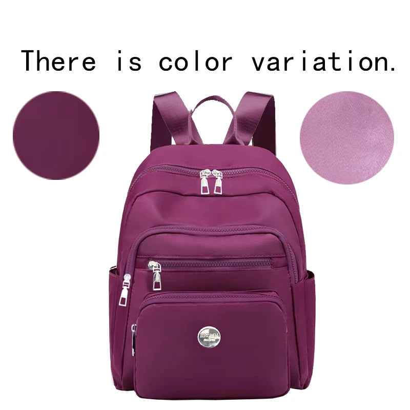 Neutral Style Men's and Women's Nylon Double-Shoulder Bag Suitable for Business Trips Multiple Colors Available.
