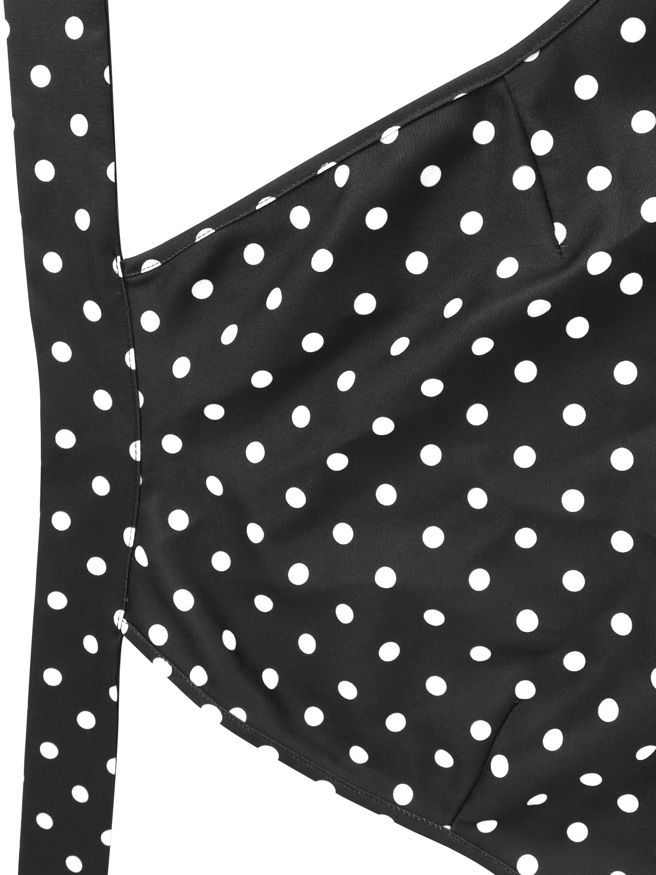 Talenza Polka Dot Mini Dress For Women Summer Off Shoulder Sleeveless Backless Halter Dress Female Elegant Party Slim Dress 2025