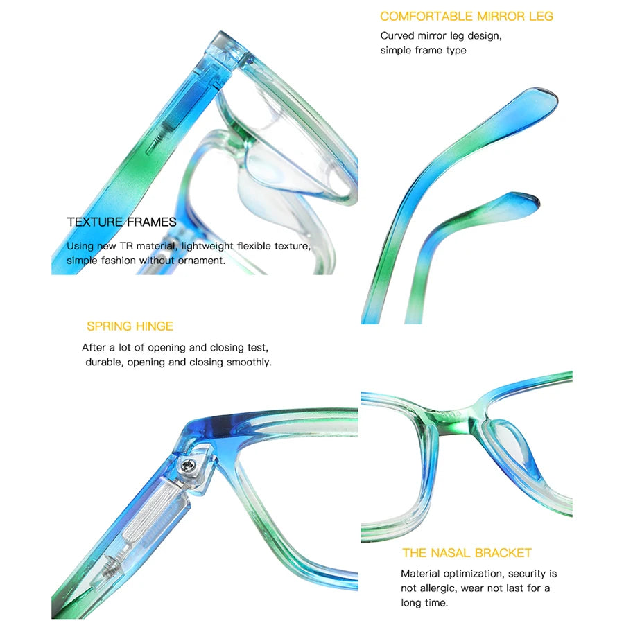 New  Women Reading Glasses Retro Man Eyewear Fashionable Presbyopia Hyperopia Glasses Men Eyeglasses+1.0+1.5+2.0+2.5+3.0+3.5+4.0 BAZAARHUBO