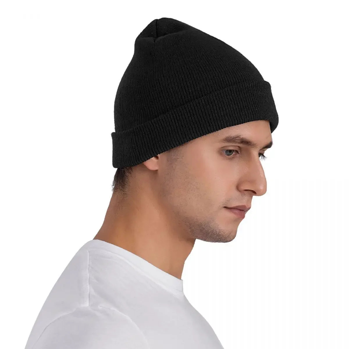 DC Shoe Co Warm Knitted Cap Fashion Bonnet Hat Autumn Winter Outdoor Beanies Hats for Unisex Adult BAZAARHUBO