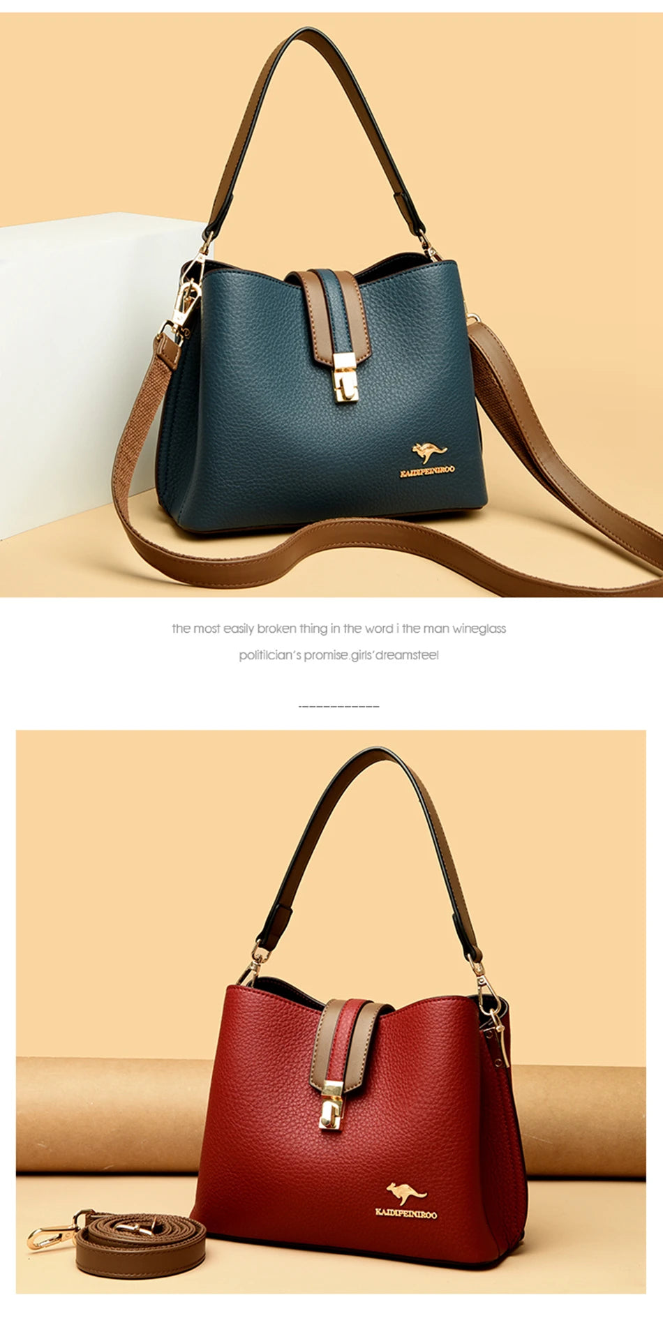 Women Bags Designer Handbags Casual Leather Cowhide High Capacity Shoulder Crossbody Bags for Women 2022 The New Luxury Handbags