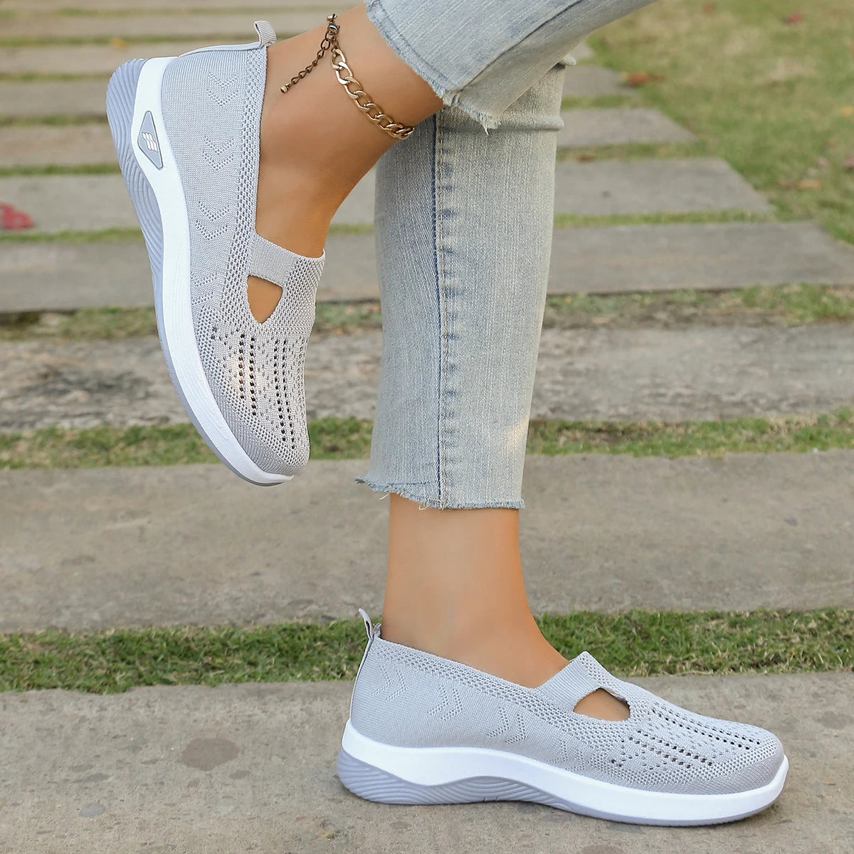 Women's Shoes, Women's Sports Shoes 2025, Breathable and Perforated Shoes, Breathable and Comfortable Shoes