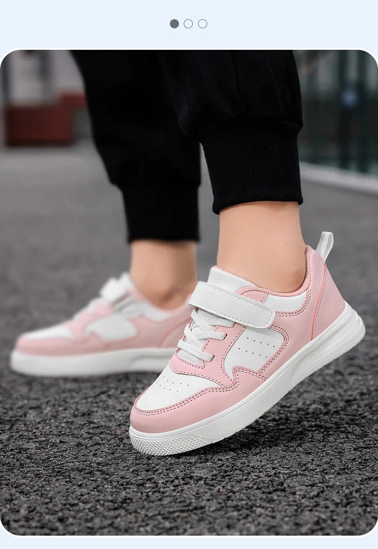 Children's Casual Shoes Student Boys Breathable Comfortable Flat Walking Footwear Fashion Kids Girls Running Sneakers Tenis