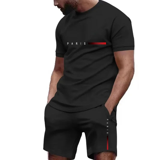 Men's sportswear set, breathable and stylish casual activewear, high-quality trendy new sets, men's clothing clearance