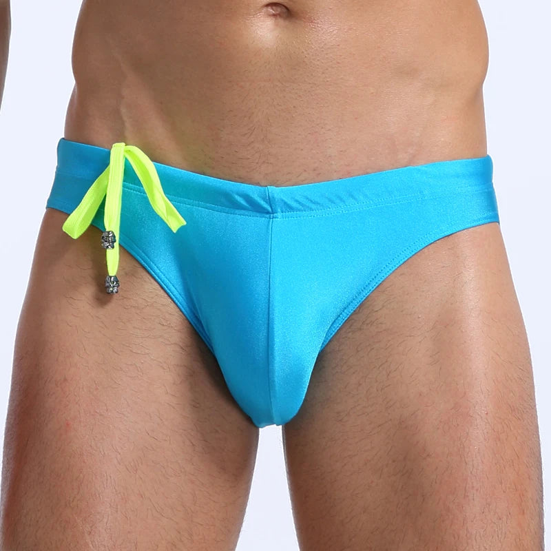 Sexy Bikini Swimwear Men Swim Briefs Swimsuit Swimming Beach Surfing Water Sport Wear Beachwear Bathing Shorts