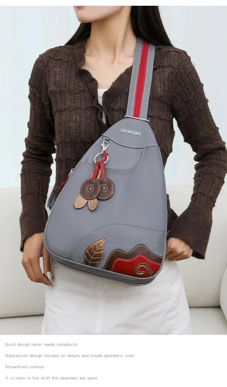 Casual Solid Nylon Designer Style Backpacks for Women 2026 High Quality Simple Versatile Commute Hot Trendy Sweet School Bags